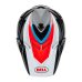 Bell Crosshelm Moto-9S Flex Merchant - Rood / Zwart