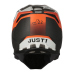 Just1 Crosshelm J22 C Adrenaline - Oranje / Wit / Carbon