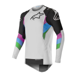 Alpinestars Cross Shirt 2019 Supertech - Cool Grijs / Zwart - XXL