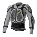 Alpinestars Bodyprotector Bionic Action V2 - Grijs / Zwart / Fluo Geel