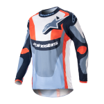 Alpinestars Cross Shirt 2023 Fluid Agent - Night Navy / Hot Oranje