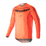 Alpinestars Cross Shirt 2023 Fluid Lurv - Hot Oranje / Zwart