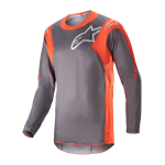 Alpinestars Cross Shirt 2023 Racer Hoen - Magnet / Hot Oranje