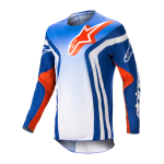 Alpinestars Cross Shirt 2023 Racer Semi - Blauw / Hot Oranje