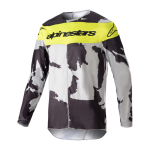 Alpinestars Cross Shirt 2023 Racer Tactical - Cast / Grijs Camo / Fluo Geel