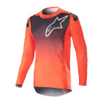 Alpinestars Cross Shirt 2023 Supertech Risen - Hot Oranje / Zwart