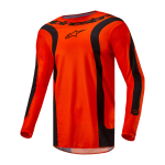 Alpinestars Cross Shirt 2024 Fluid Lurv - Hot Oranje / Zwart