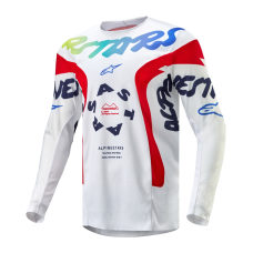 Alpinestars Cross Shirt 2024 Racer Hana - Wit / Multi