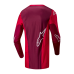 Alpinestars Cross Shirt 2024 Racer Hoen - Mars Rood / Burgundy