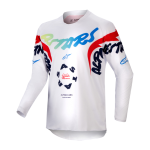 Alpinestars Kinder Cross Shirt 2024 Racer Hana - Wit / Multi