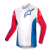 Alpinestars Kinder Crosskleding 2024 Racer Pneuma - Blauw / Mars Rood / Wit