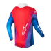 Alpinestars Kinder Cross Shirt 2024 Racer Pneuma - Blauw / Mars Rood / Wit