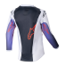 Alpinestars Mini Cross Shirt 2024 Racer Found - Licht Grijs / Hot Oranje / Zwart