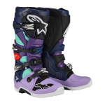 Alpinestars Motocross Boots Tech 7 LE Imperial - Purple / Blue / Black