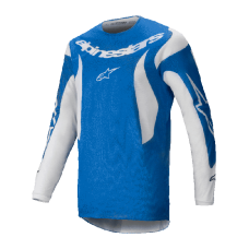 Alpinestars Cross Shirt 2025 Fluid Haul - Blauw / Wit