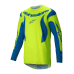 Alpinestars Crosskleding 2025 Fluid Haul - Fluo Geel / Blauw