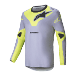 Alpinestars Cross Shirt 2025 Racer Veil - Grijs / Fluo Geel