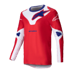 Alpinestars Cross Shirt 2025 Racer Veil - Rood / Wit