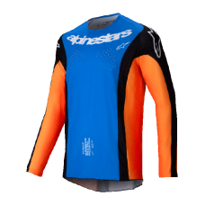 Alpinestars Cross Shirt 2025 Techstar Melt - Oranje /Blauw