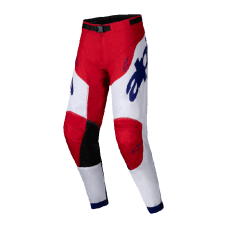 Alpinestars Crossbroek 2025 Racer Veil - Rood / Wit