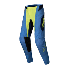 Alpinestars Crossbroek 2025 Techstar Melt - Fluo Geel / Blauw