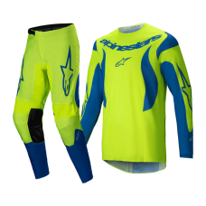 Alpinestars Crosskleding 2025 Fluid Haul - Fluo Geel / Blauw