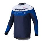 Alpinestars Enduro Shirt Pro-Dura - Navy / Blauw / Wit