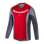 Alpinestars Kinder Cross Shirt 2025 Racer Melt - Rood / Grijs