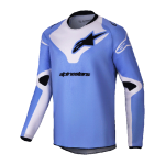 Alpinestars Kinder Cross Shirt 2025 Racer Veil - Paars / Zwart