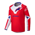 Alpinestars Youth Motocross Gear 2025 Racer Veil - Red / White