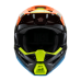 Alpinestars Youth Motocross Helmet Supertech S-M3 Fray - Black / Orange / Fluo Yellow