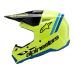 Alpinestars Youth Motocross Helmet Supertech S-M3 Radium - Fluo Yellow / Black / Blue
