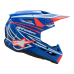 Alpinestars Youth Motocross Helmet Supertech S-M3 Wurx - Blue / Red / White / Black