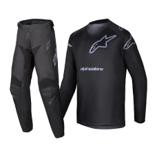 Alpinestars Kinder Crosskleding 2025 Racer Graphite - Zwart / Grijs