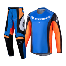 Alpinestars Kinder Crosskleding 2025 Racer Melt - Oranje / Blauw