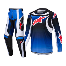 Alpinestars Kinder Crosskleding 2025 Racer Wurx - Blauw / Zwart