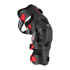 Alpinestars Kniebrace Supertech RK-7 - Zwart / Rood