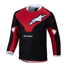 Alpinestars Mini Cross Shirt 2025 Racer Veil - Zwart / Rood