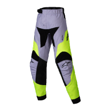 Alpinestars Mini Motocross Pant 2025 Racer Veil - Grey / Fluo Yellow