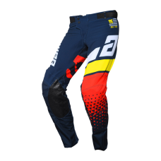 Answer Motocross Pant Elite Korza - Midnight / White / Pro Yellow / Red