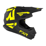 FXR Kinder Crosshelm Legion - Hi-Vis