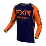FXR Cross Shirt 2022 Off-Road - Midnight / Oranje