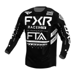 FXR Cross Shirt 2022 Podium Gladiator - Zwart / Wit