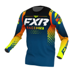 FXR Cross Shirt 2022 Revo - Slate / Inferno