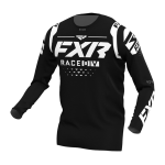 FXR Cross Shirt 2022 Revo - Zwart / Wit