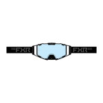 FXR Crossbril Combat Clear - Black OPS - Clear Lens