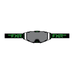 FXR Crossbril Combat - Lime - Smoke Lens