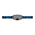 FXR Crossbril Maverick - Blauw - Smoke Lens