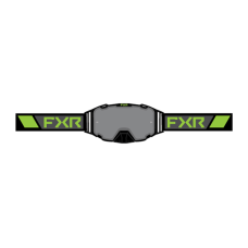 FXR Crossbril Maverick - Lime - Smoke Lens