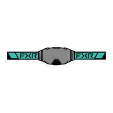 FXR Crossbril Maverick - Mint - Smoke Lens